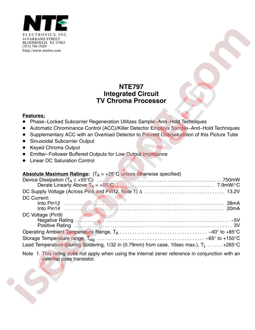 NTE797