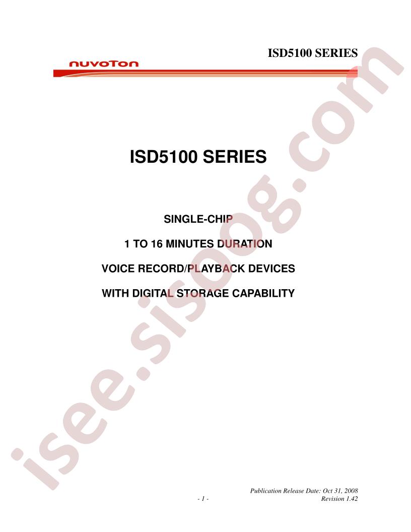 ISD5116PYI