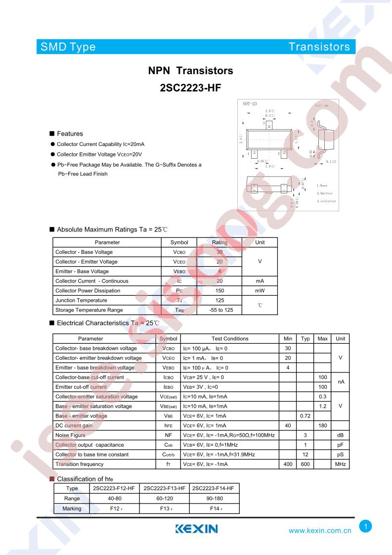 2SC2223-F14-HF