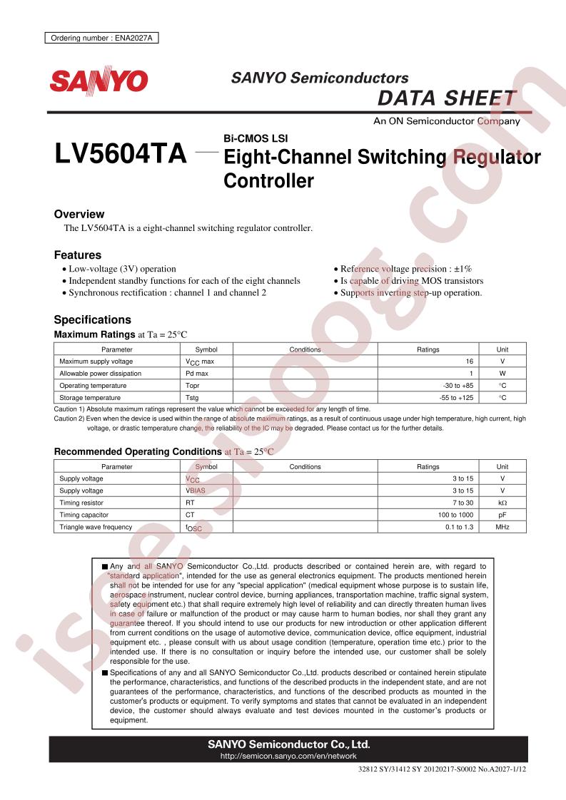 LV5604TA