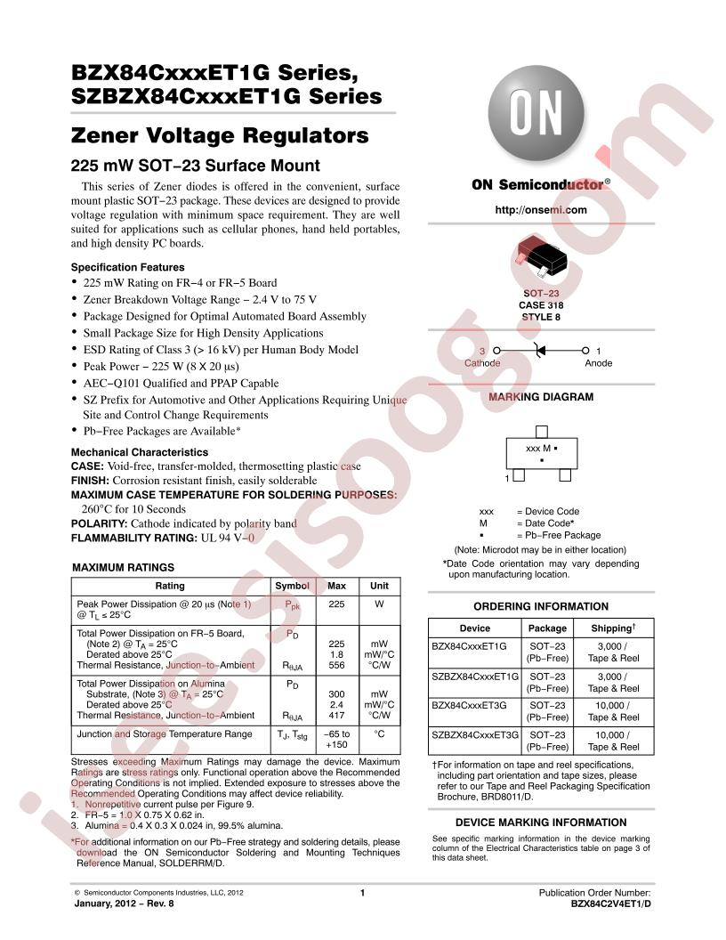 BZX84C20ET1G