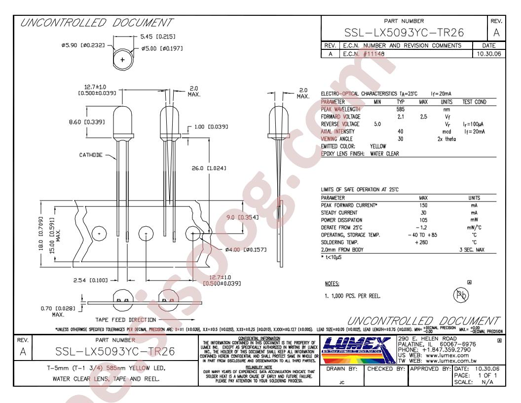 SSL-LX5093YC-TR26
