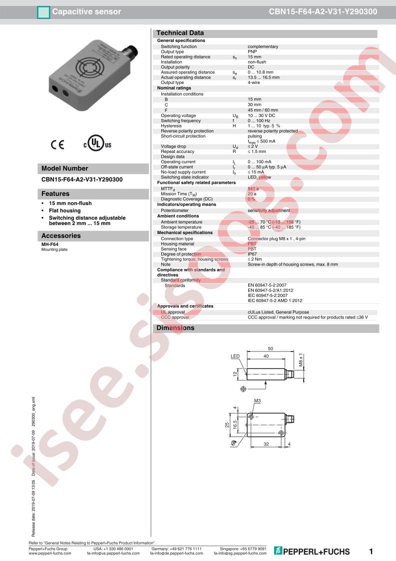 CBN15-F64-A2-V31-Y290300