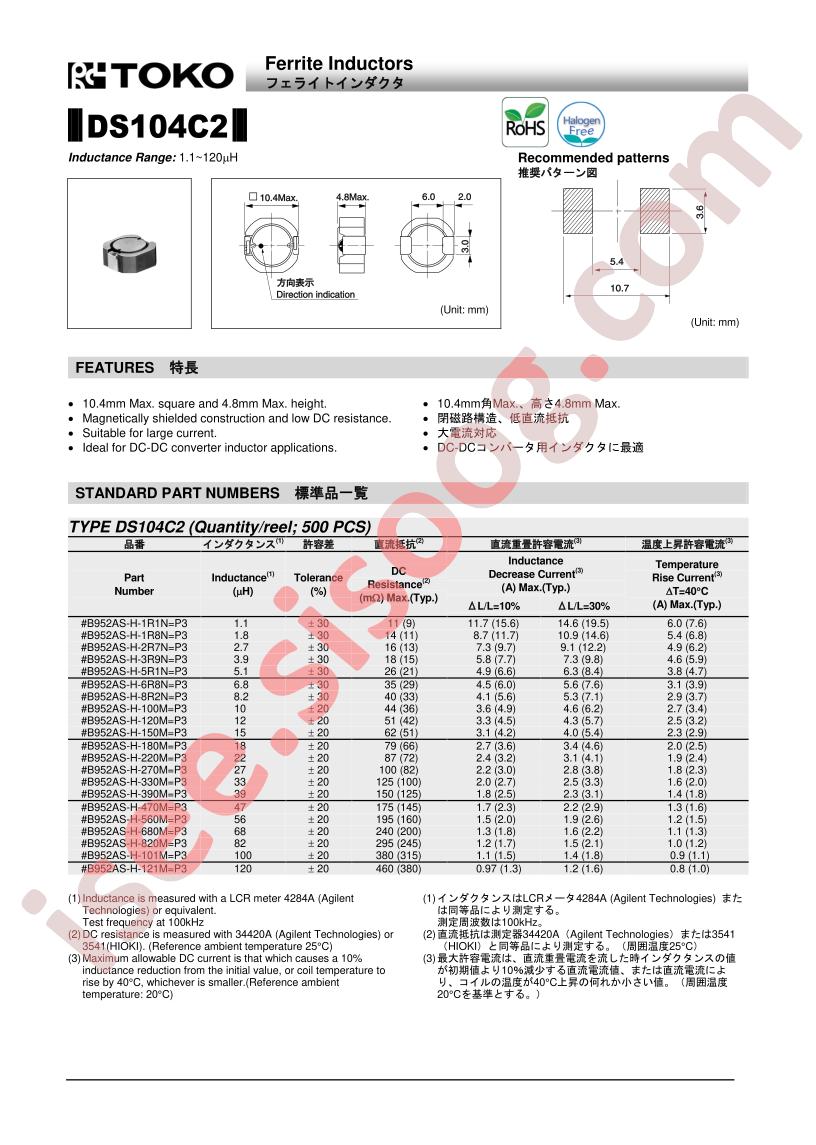 B952AS-H-121M