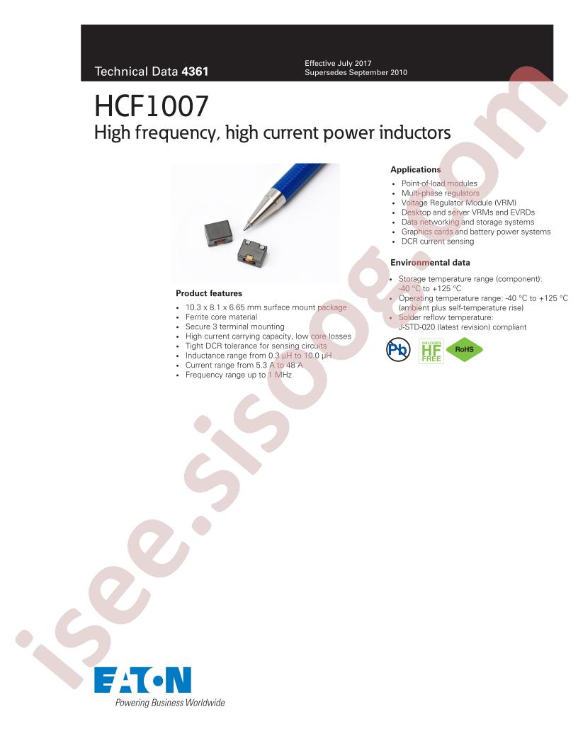 HCF1007-1R5-R