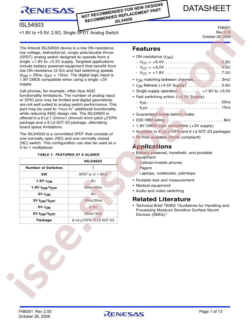ISL54503