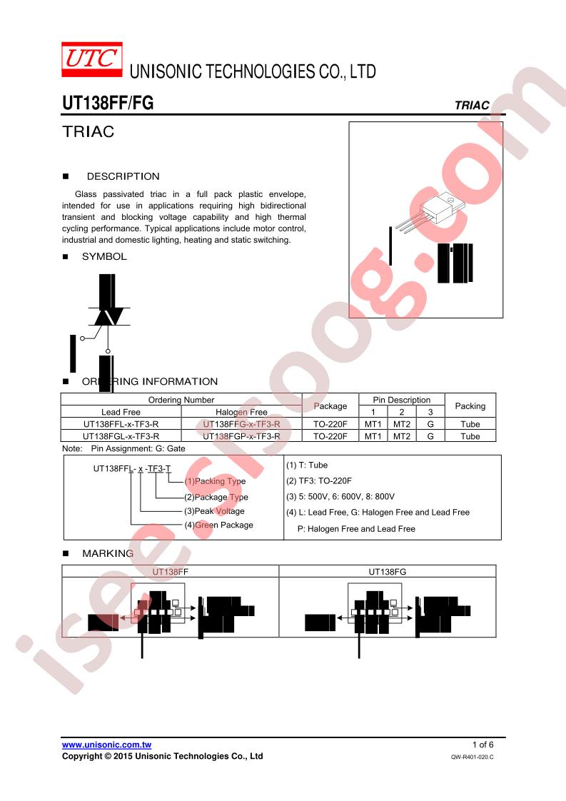 UT138FFG-5-TF3-R