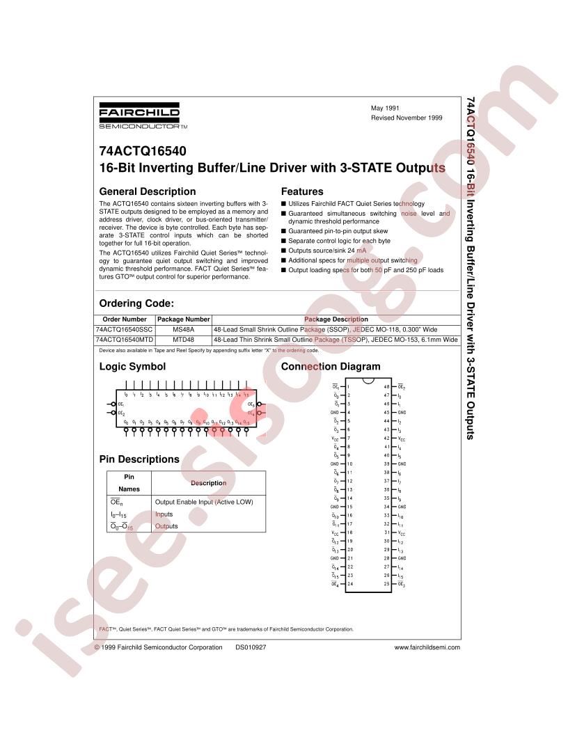 74ACTQ16540