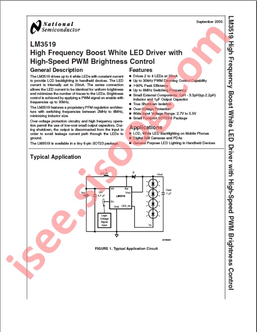 LM3519MK-20