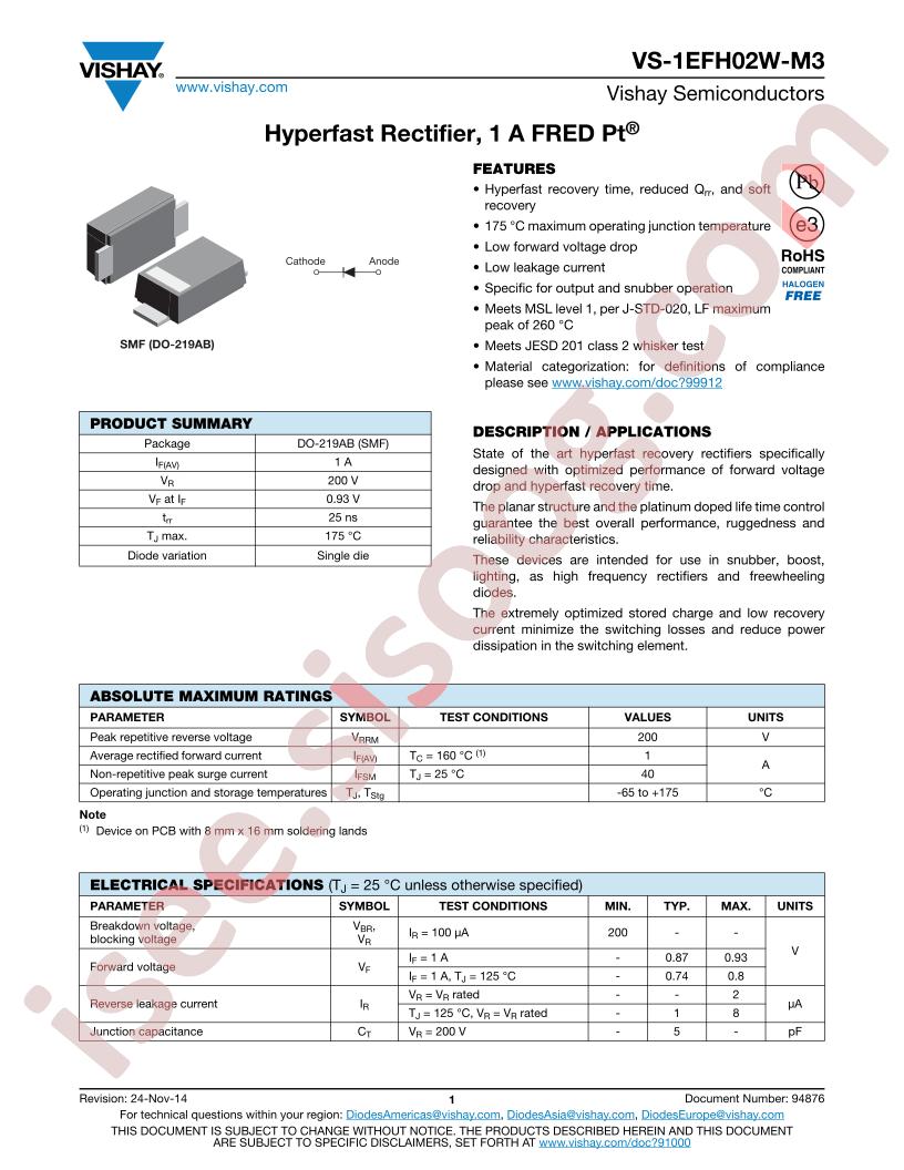 VS-1EFH02W-M3-18