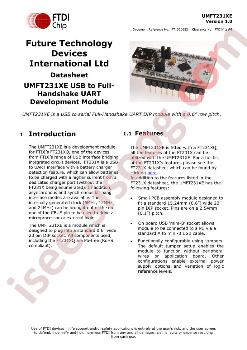 UMFT231XE