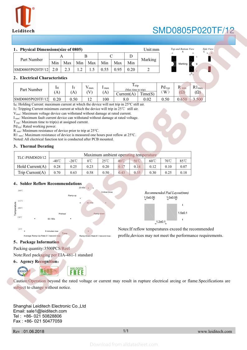 SMD0805P020TF-12