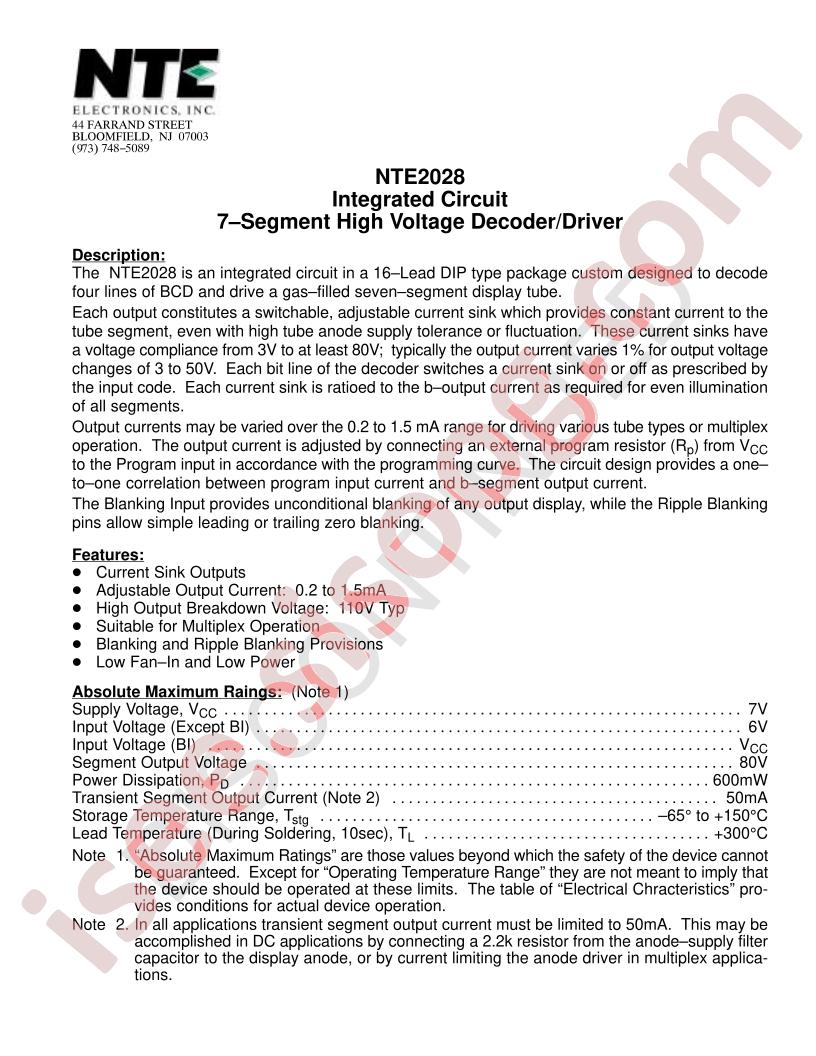 NTE2028