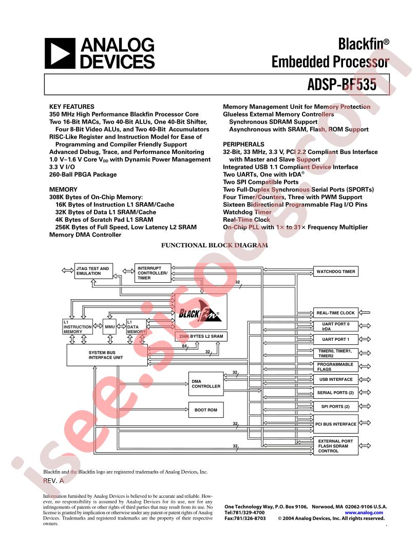ADSP-BF535
