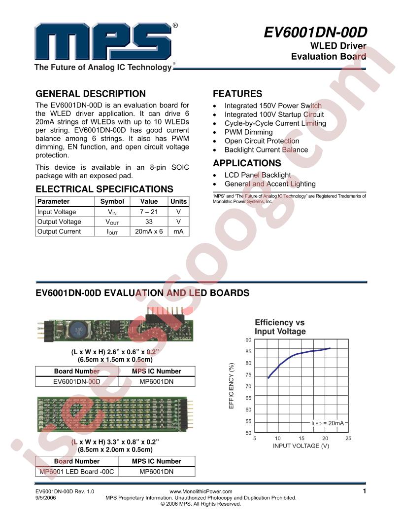 EV6001DN-00D