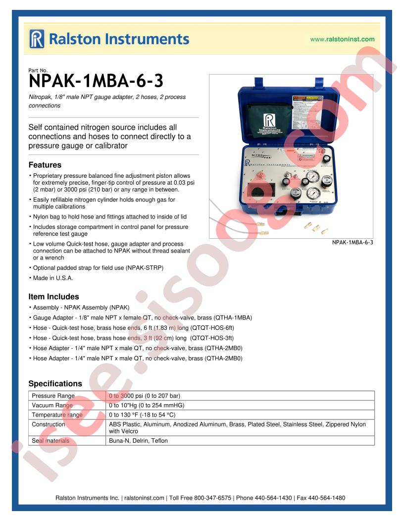 NPAK-1MBA-6-3