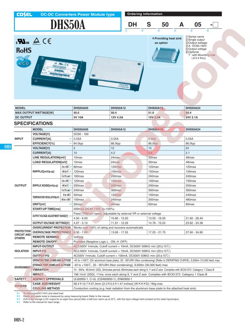 DHS50A