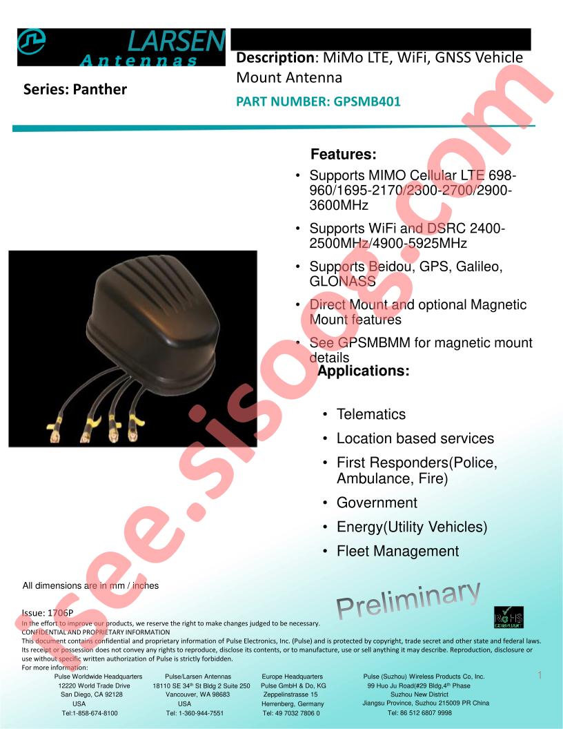 GPSMB401
