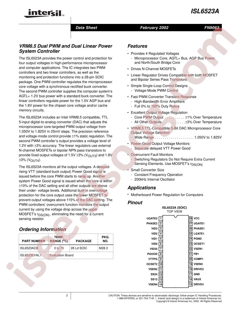 ISL6523A