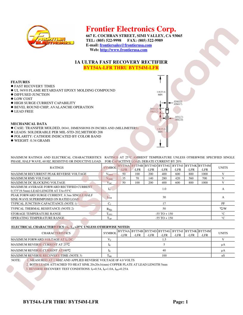 BYT54A-LFR