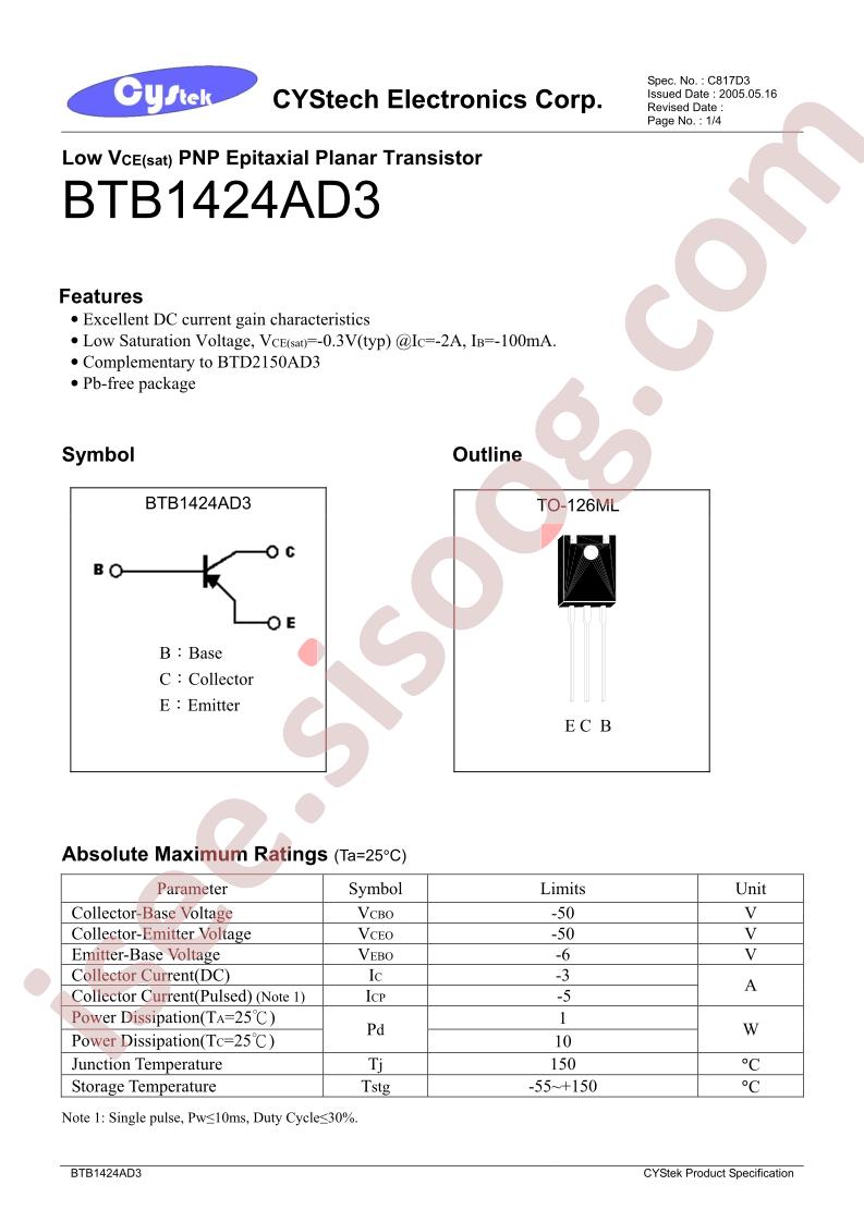 BTB1424AD3
