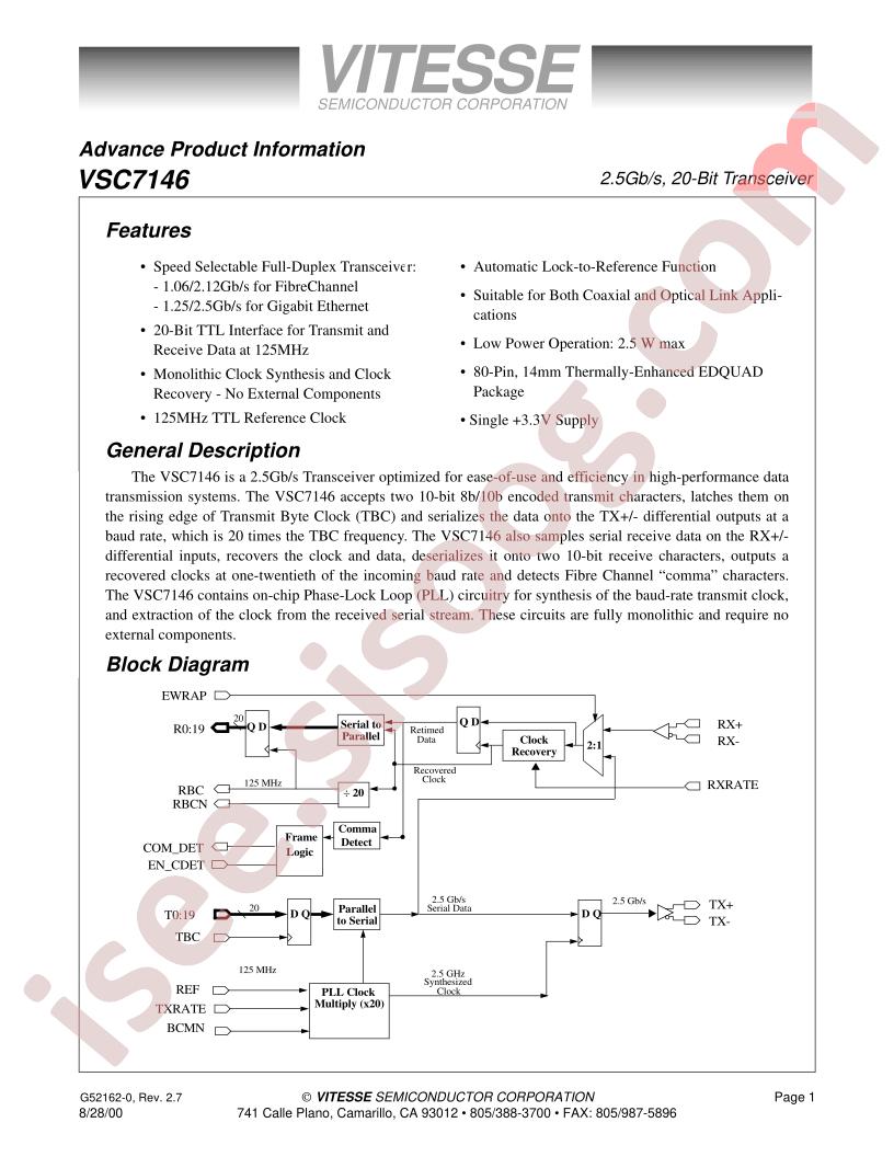 VSC7146