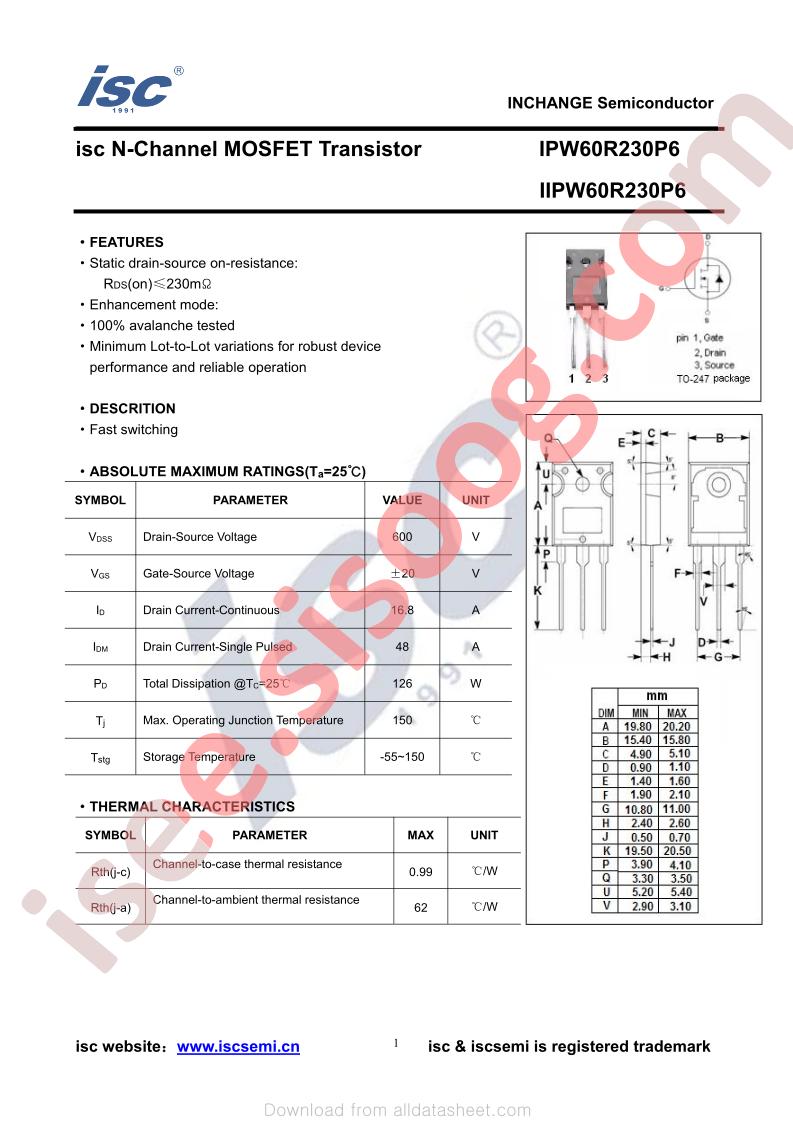 IIPW60R230P6