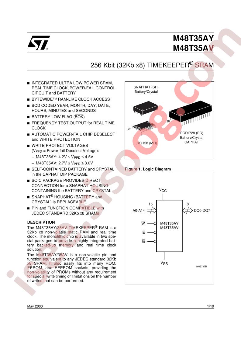 M48T35AY-10MH1TR