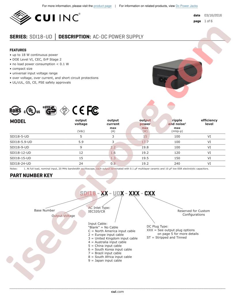 SDI18-12-UD