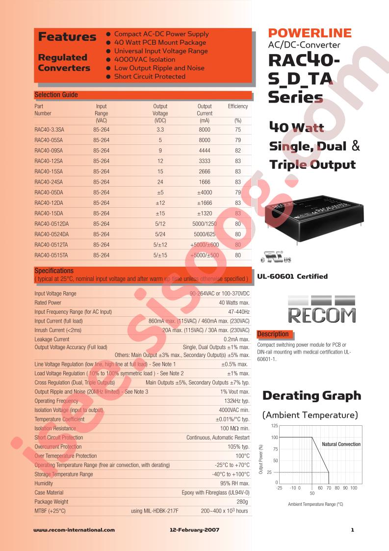 RAC40-3.3SA