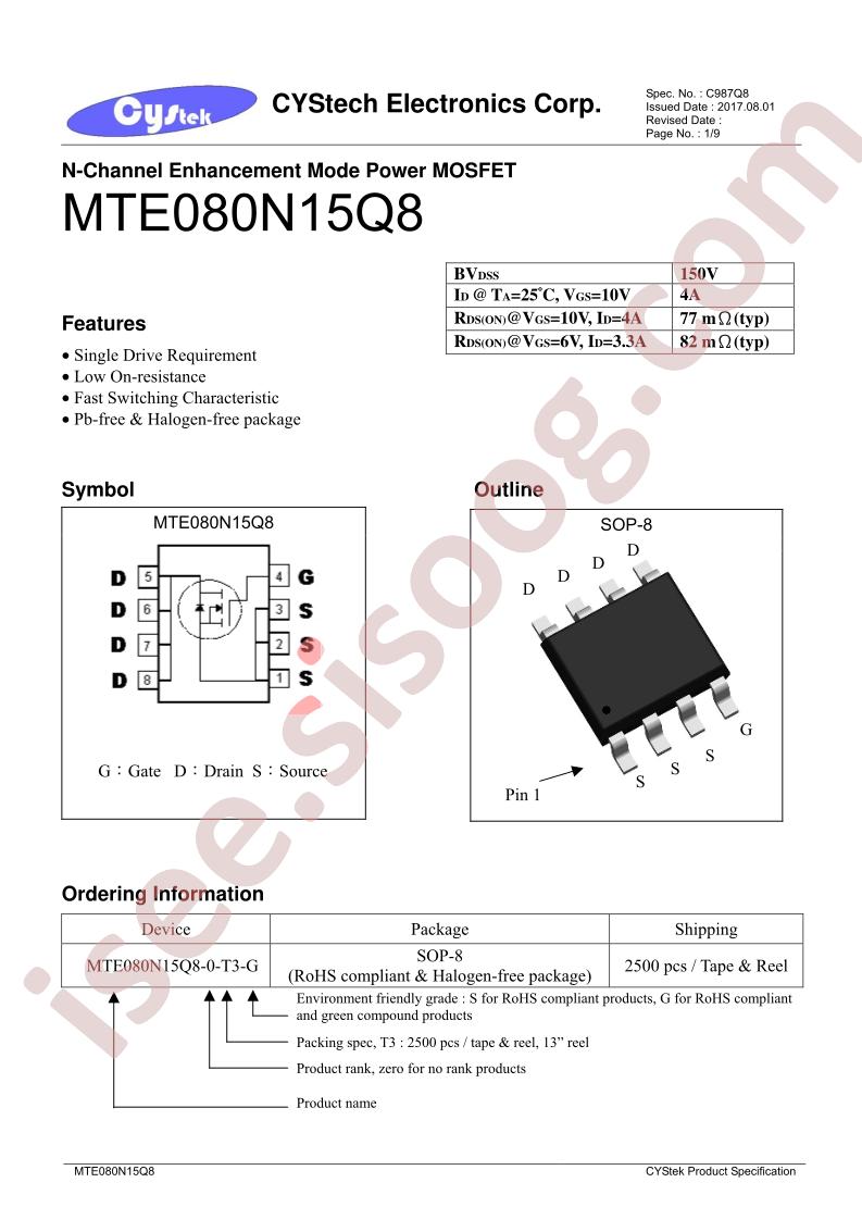 MTE080N15Q8