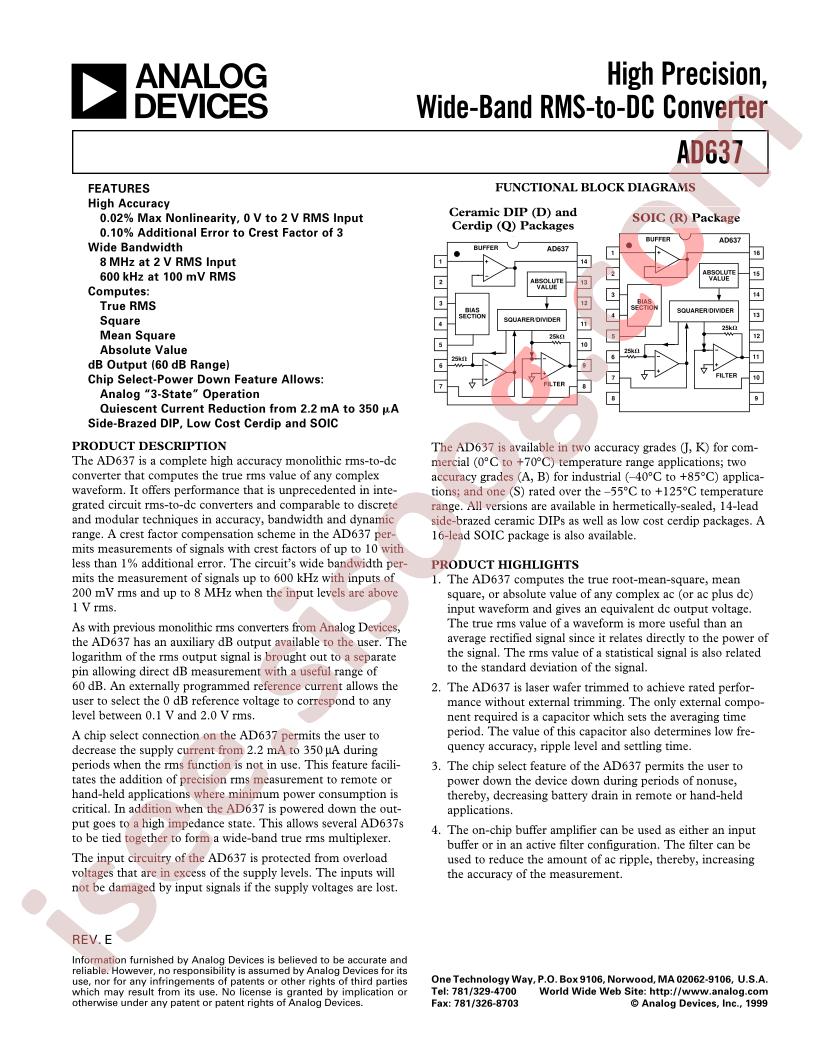 AD637A
