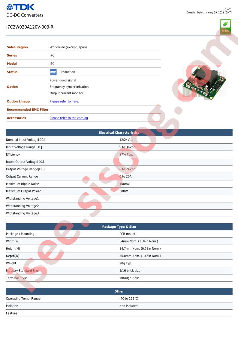 I7C2W020A120V-003-R