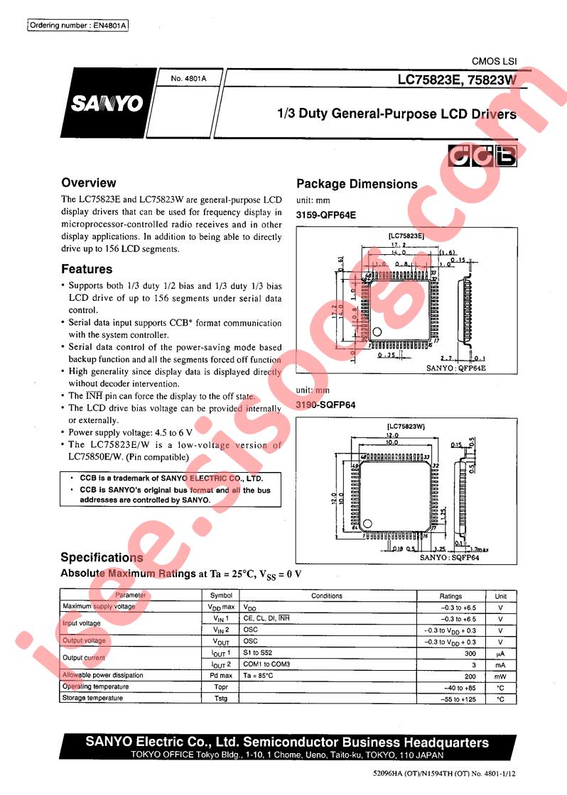 LC75823E