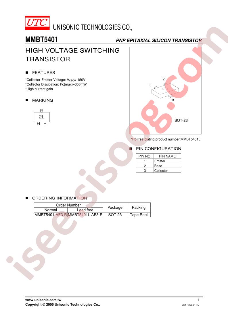 MMBT5401-AE3-R