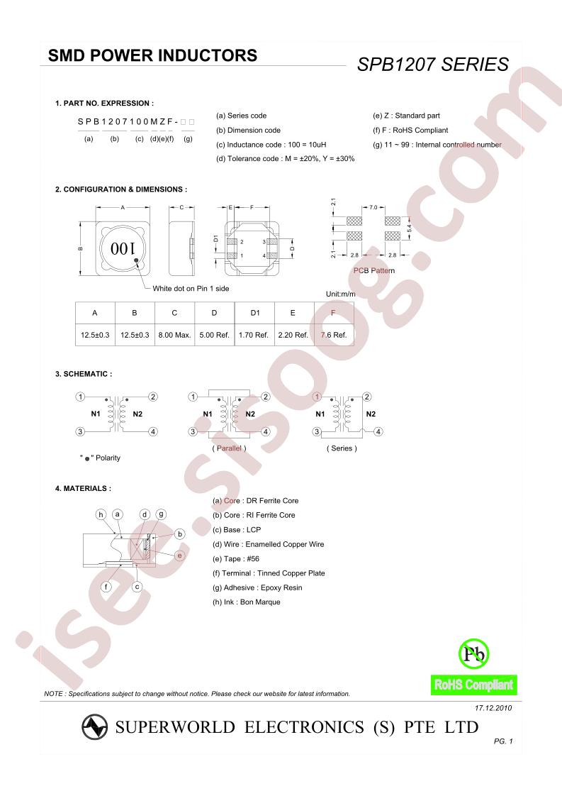 SPB1207100MZF-40