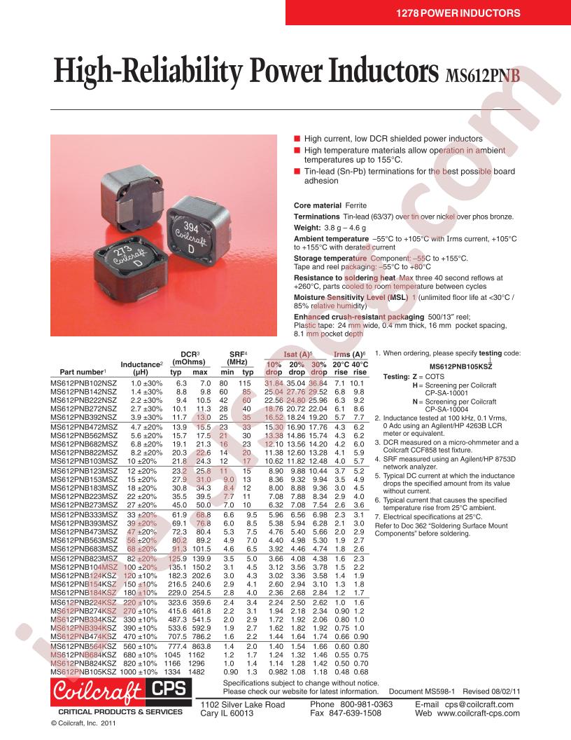 MS612PNB473MSZ
