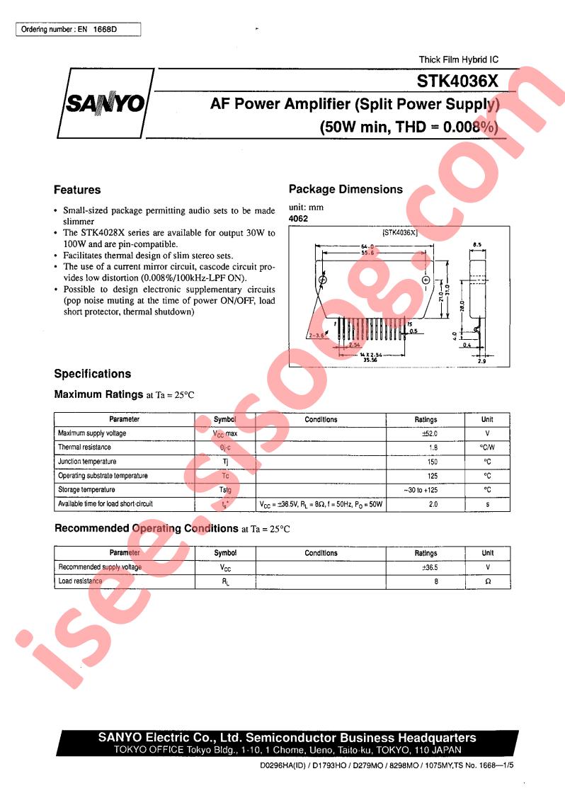 STK4036X