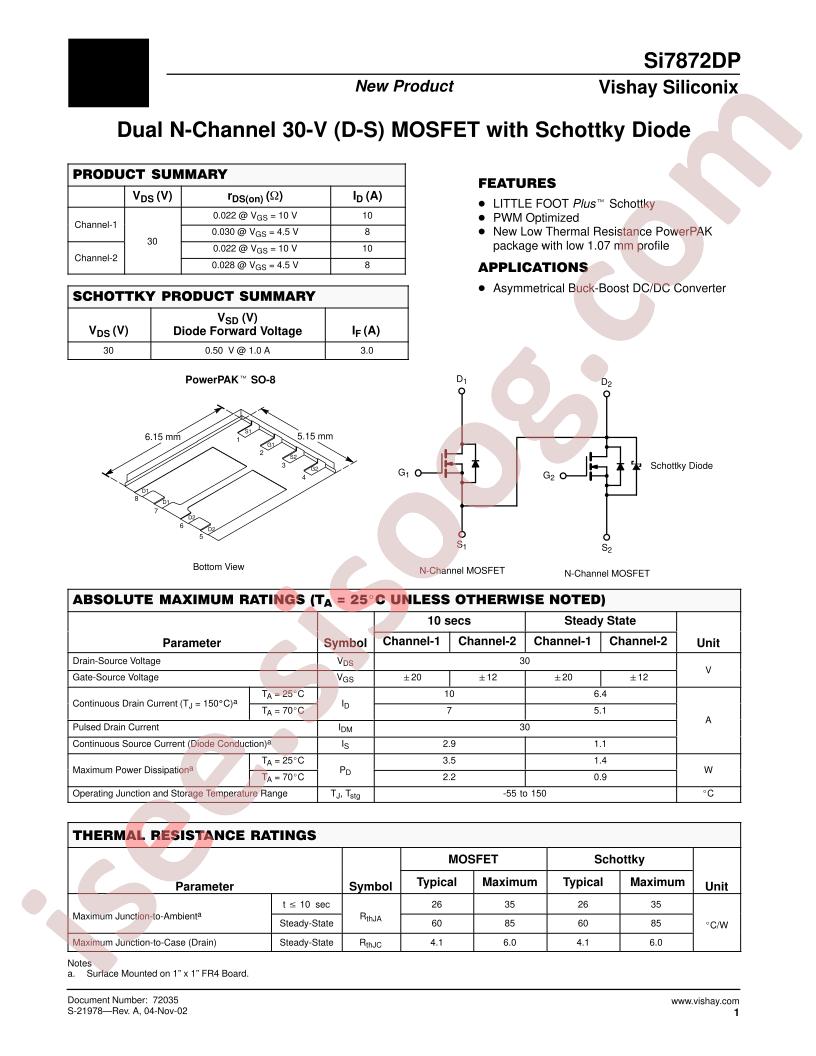 SI7872DP