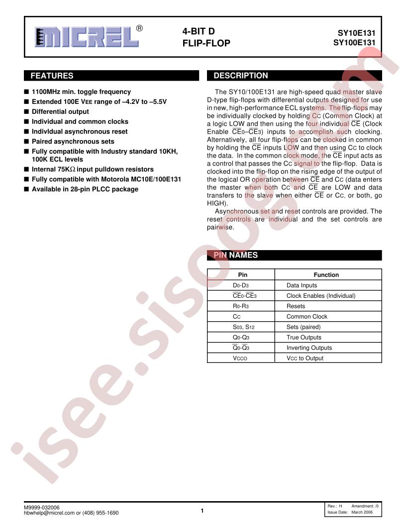 SY100E131JYTR