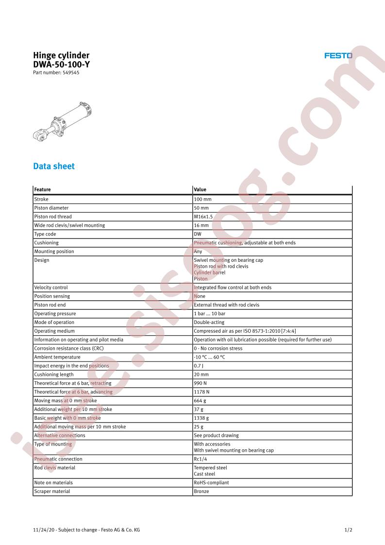 DWA-50-100-Y