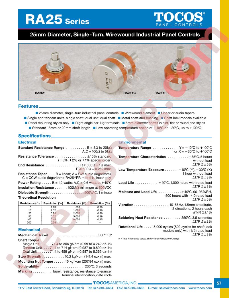 RA25XL20FB103A503103K
