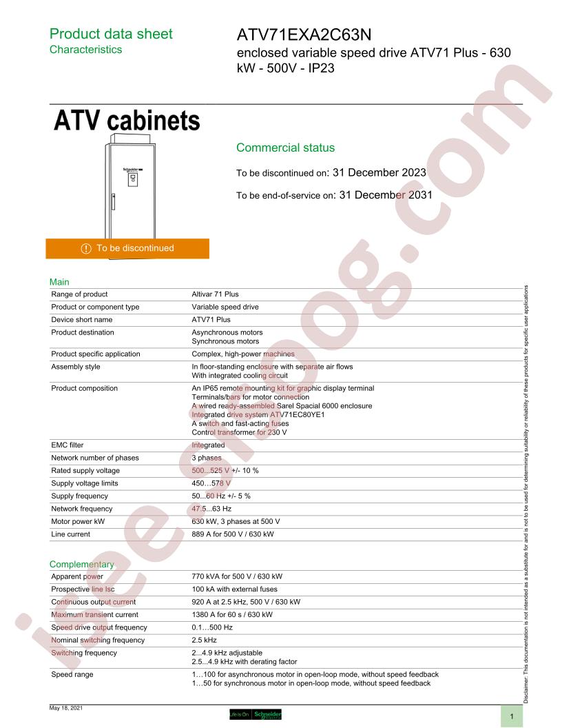 ATV71EXA2C63N