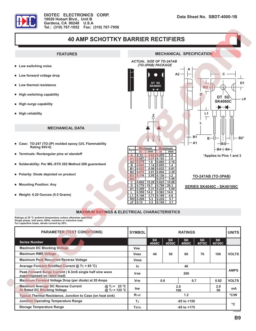 SK4070C