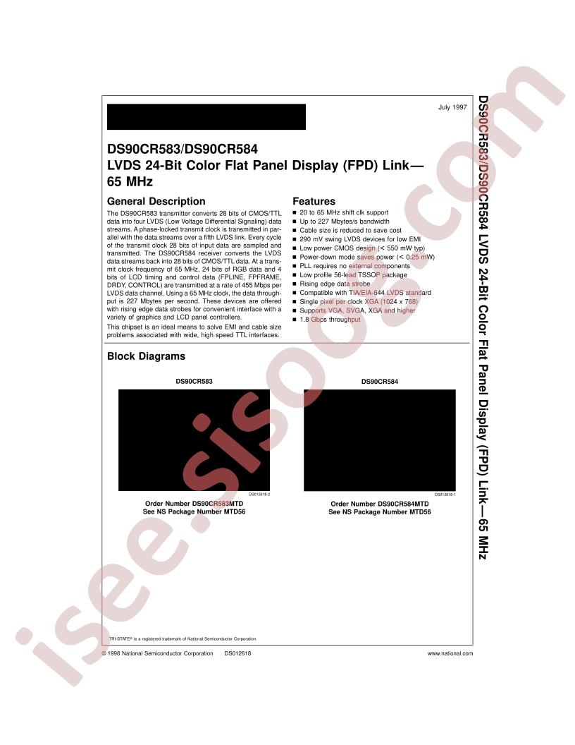 DS90CR583