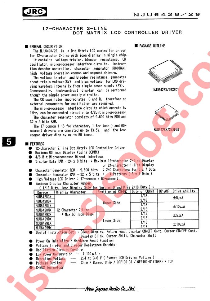 NJU6428X