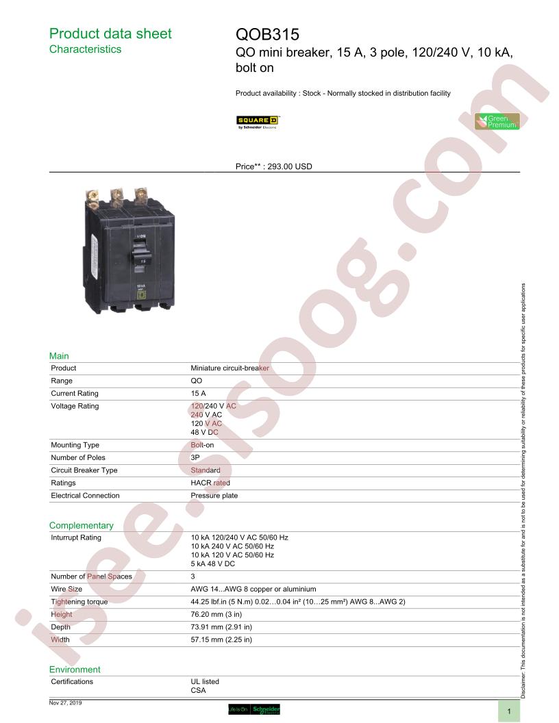 QOB315