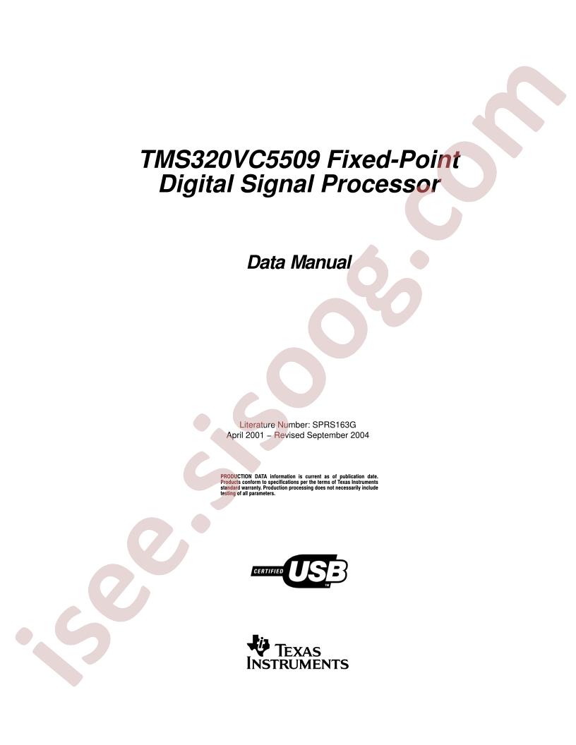 TMS320VC5509