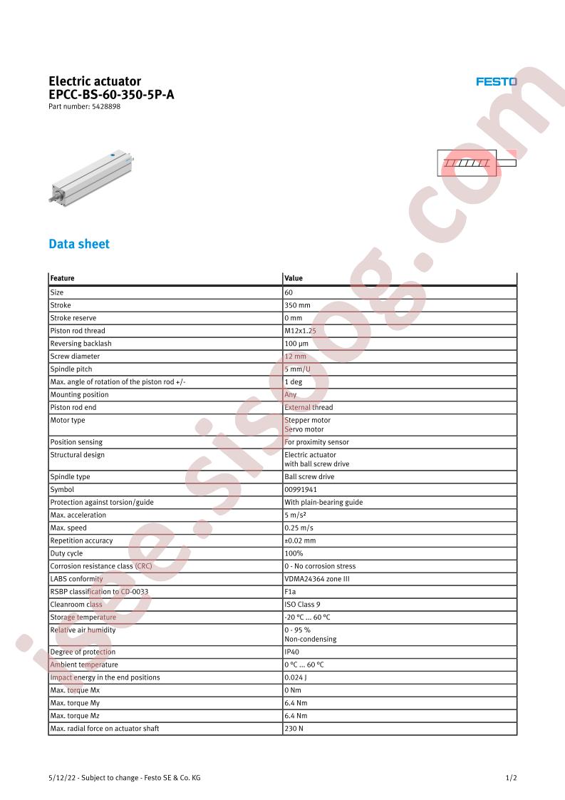 EPCC-BS-60-350-5P-A