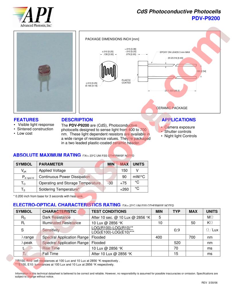 PDV-P9200